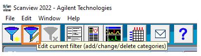 Scanview编辑当前过滤器